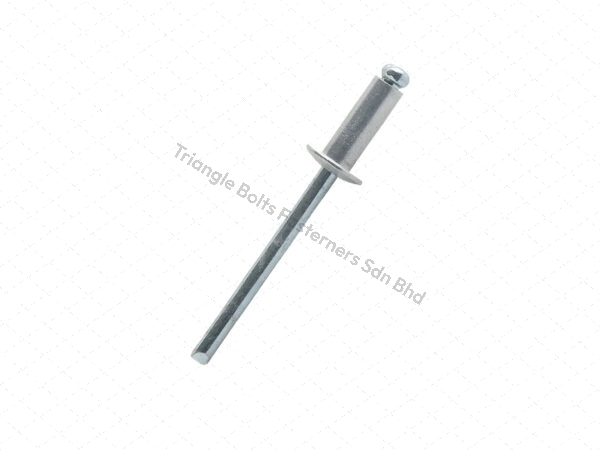 Dome Head Blind Rivet (NA,BROWNS,WHITE) – Triangle Bolts Fasteners